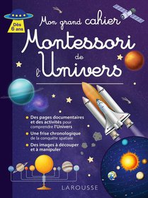 Mon Grand Cahier Montessori De L'univers 