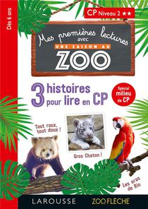 Mes Premieres Lectures Avec Une Saison Au Zoo : 3 Histoires Pour Lire En Cp ; Niveau 2 