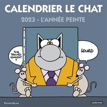 Le Chat ; L'annee Peinte ; Calendrier (edition 2023) 