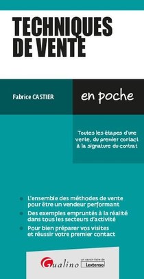 Techniques De Vente (5e Edition) 