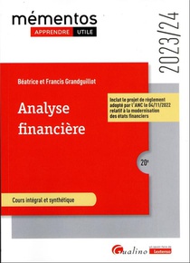 Analyse Financiere (edition 2023/2024) 