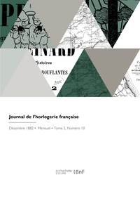 Journal De L'horlogerie Francaise 