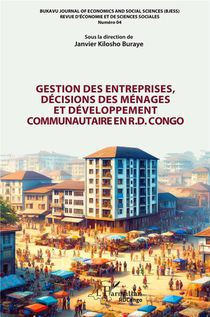 Gestion Des Entreprises, Decisions Des Menages Et Developpement Communautaire En R. D. Congo 