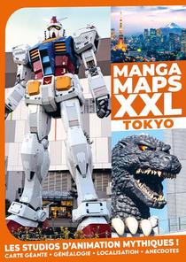 Manga Maps Xxl Tokyo : Les Studios D'animation Mythiques ! 