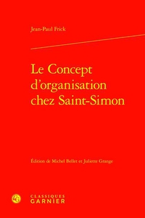 Le Concept D'organisation Chez Saint-simon 