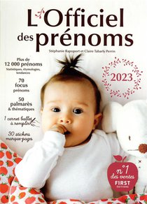 L'officiel Des Prenoms (edition 2023) 
