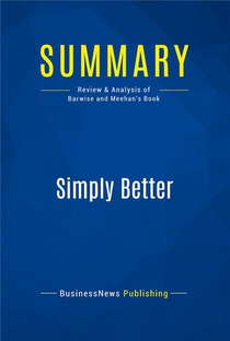 Simply Better : Review And Analysis Of Barwise And Meehan's Book 
