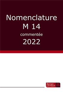 Nomenclature M14 Commentee (edition 2022) 