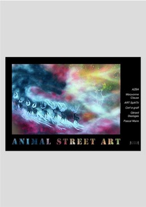 Animal Sauvage Et Street Art : Du Pistage Rural Au Recit Urbain 