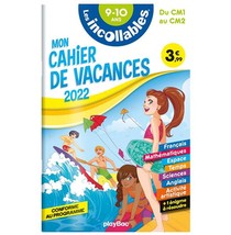 Les Incollables ; Mon Cahier De Vacances ; Du Cm1 Au Cm2 (edition 2022) 