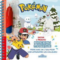 Pokemon : Pinceau Magique : Sacha Et Pikachu 