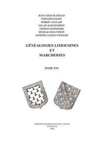 Genealogies Limousines Et Marchoises T16 