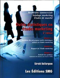 Outils Statistiques En Etudes Marketing (2e Edition) 