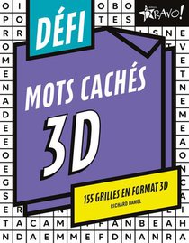 Defi : Mots Caches 3d ; 155 Grilles En Format 3d 