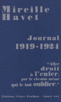 Journal 1919-1924 