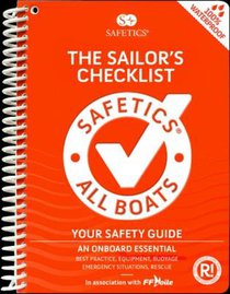 Safetics, The Sailor's Checklist, Your Waterproof Safety Guide, For All Boats 