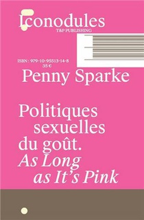 Penny Sparke As Long As It's Pink... Politiques Sexuelles Du Gout 