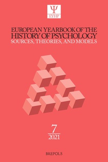 European Yearbook of the History of Psychology 7 (2021) 