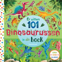 Er zitten 101 dinosaurussen in dit boek 