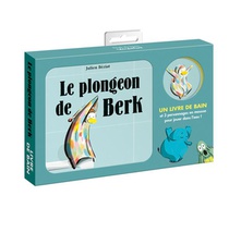 Le Plongeon De Berk : Un Livre De Bain Et 3 Personnages En Mousse Pour Jouer Dans L'eau ! 