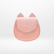 SAC BANDOULIERE ROSE LEONIE CHAT 