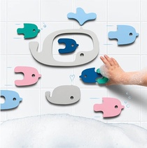 Quutopia - Puzzle de bain : Poissons et baleines 
