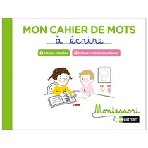 Mon Cahier De Mots A Ecrire : Lettres Simples Et Complementaires (edition 2022) 
