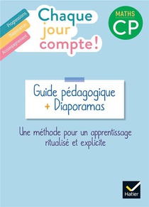 Chaque Jour Compte ! Maths ; Cp ; Guide Pedagogique + Diaporamas 