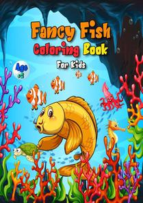 Fancy Fish Coloring Book 