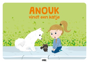 Anouk vindt een katje kamishibai vertelplaten + boek 