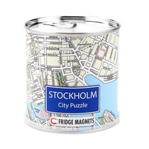 Stockholm city puzzle magnets 