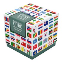 Puzzle Flags of the world Jigsaw 100 pieces in cube 