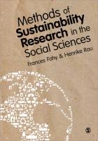 Methods of Sustainability Research in the Social Sciences 
