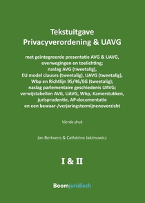 Tekstuitgave Privacyverordening & UAVG 