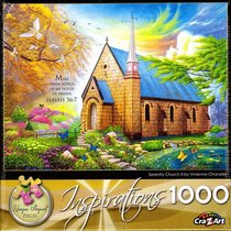 Puzzel Serenity Church (1000 Stukjes) 