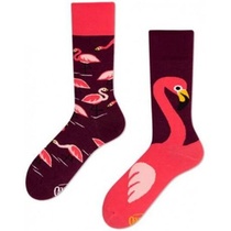 Sokken - Pink Flamingo - Maat 35-38 