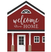 Tabletop house - 9 x 11,5 cm - Welcome Home - 656200927762 