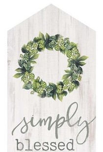 Simply blessed - Tabletop house - 9 x 15 cm - 656200927854 