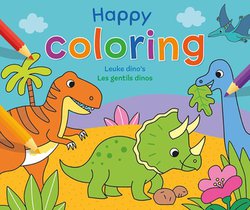 Happy Coloring - Leuke Dino's / Happy Co 