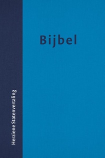 Bijbel Hsv Hardcover Blauw 12x18 Cm 