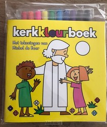 Kerkkleurboek Geel Met 10 Stiften 