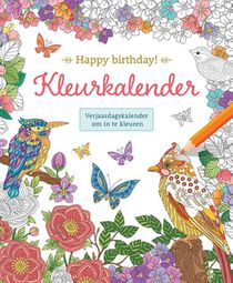 Happy birthday! Kleurkalender 