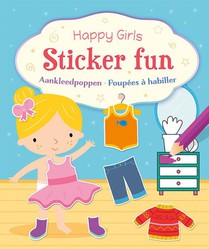 Happy Girls Sticker Fun - Aankleedpoppen / Happy Girls Sticker Fun - Poupées à habiller 