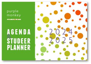Purple Monkey Agenda & Studeerplanner A4-variant 2024-2025 