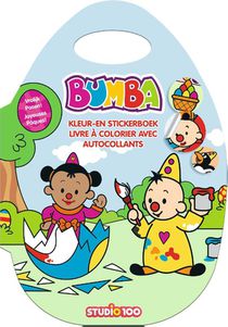 Bumba : kleur- en stickerboek - Vrolijk Pasen 