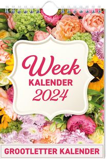 Bloemen weekkalender 2024 