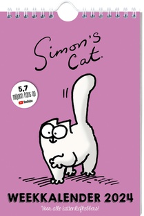 Simon's Cat weekkalender 2024 