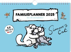 Simon's Cat familieplanner - 2025 