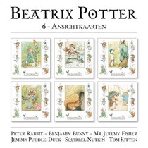 Beatrix Potter 6 ansichtkaarten 