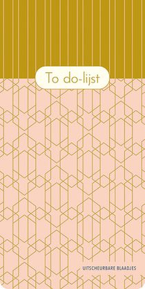 To do-lijst - Pink Patterns 